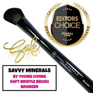 SAVVY MINERALS Soft Bristle Make Up Brush-BRONZER